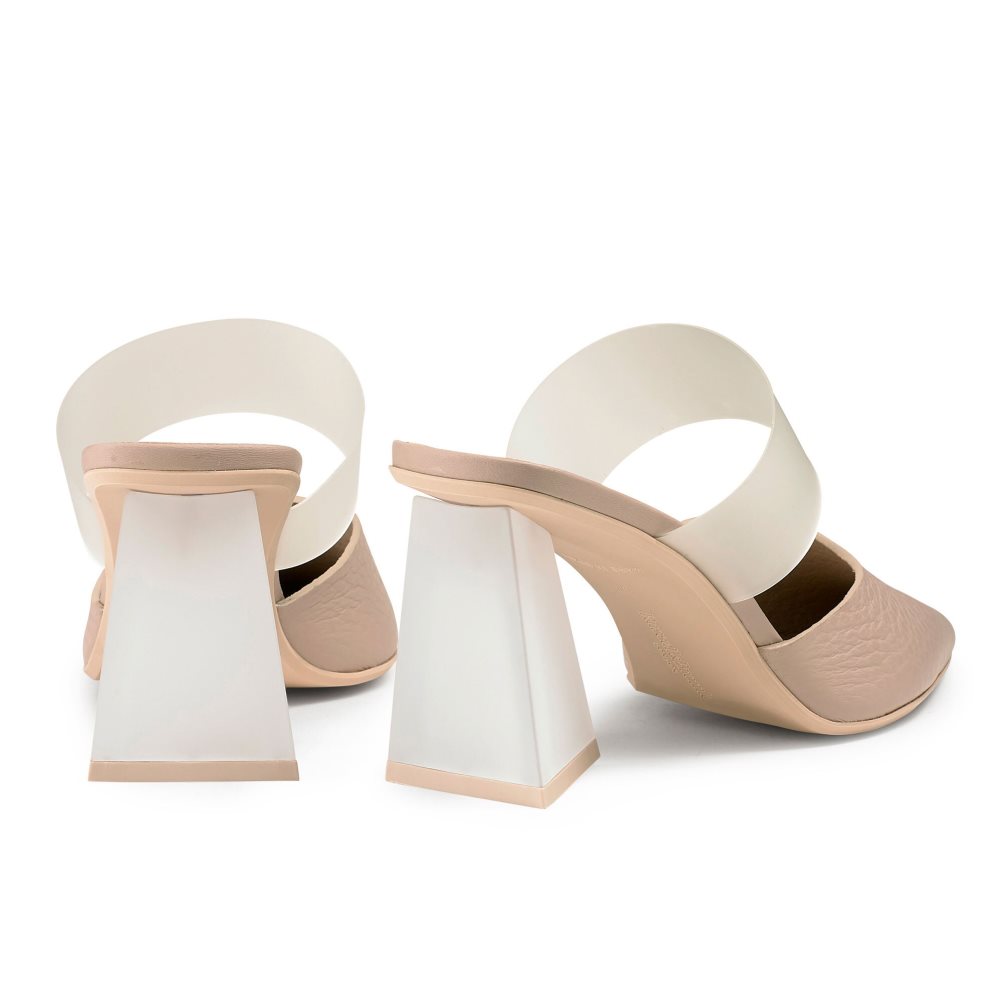 Pink Russell And Bromley Vision Frosted Women's Pumps | CA-8607A