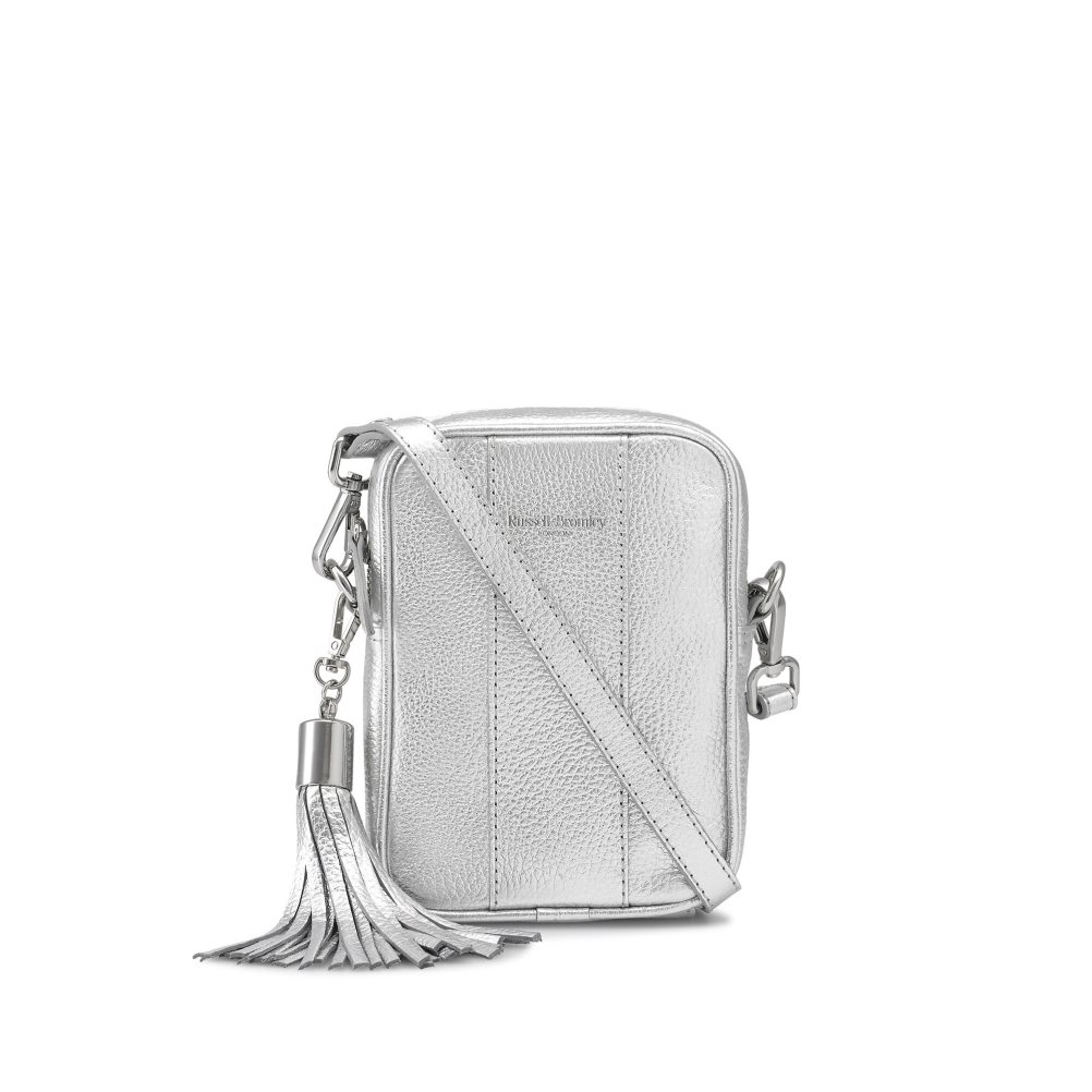 Silver Russell And Bromley Rowlow Women\'s Mini Bag | CA-7435A