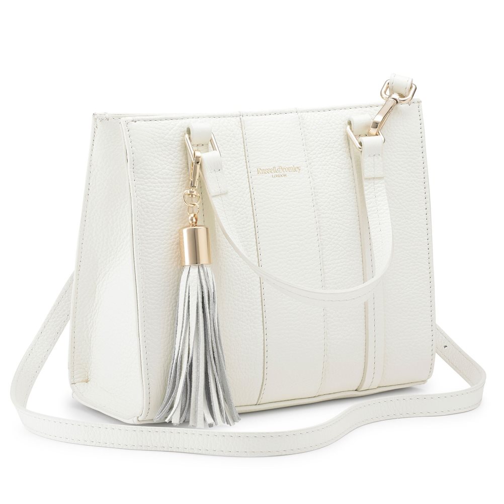 White Russell And Bromley Clarity Grab Women's Mini Bag | CA-6145R