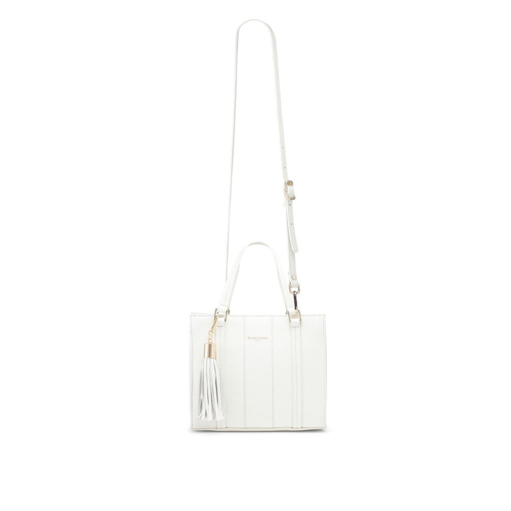 White Russell And Bromley Clarity Grab Women's Mini Bag | CA-6145R