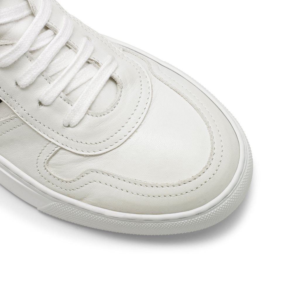 White Russell And Bromley Hornet High Top Women's Sneakers | CA-6491L