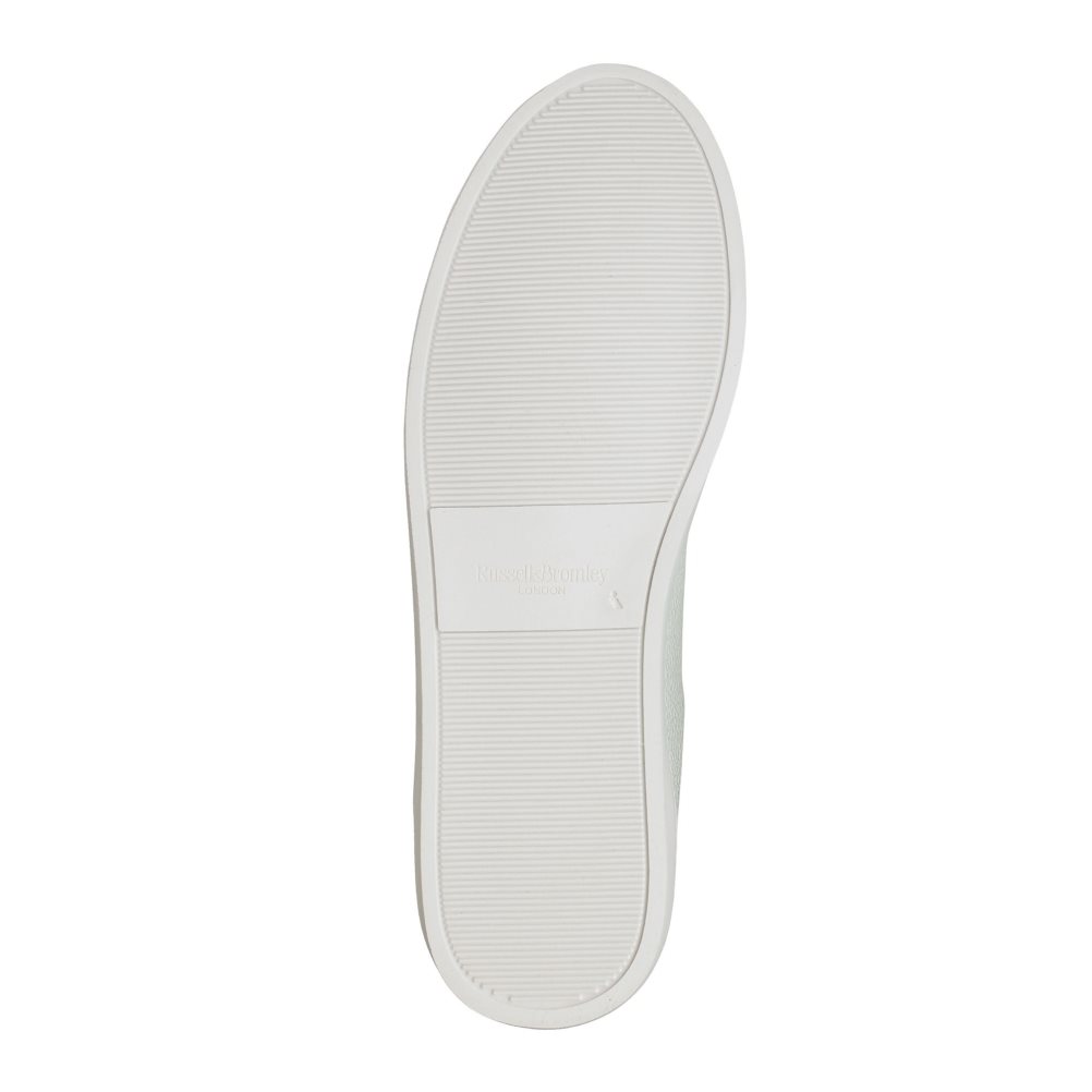 White Russell And Bromley Park Run Low-top Men's Sneakers | CA-7831H
