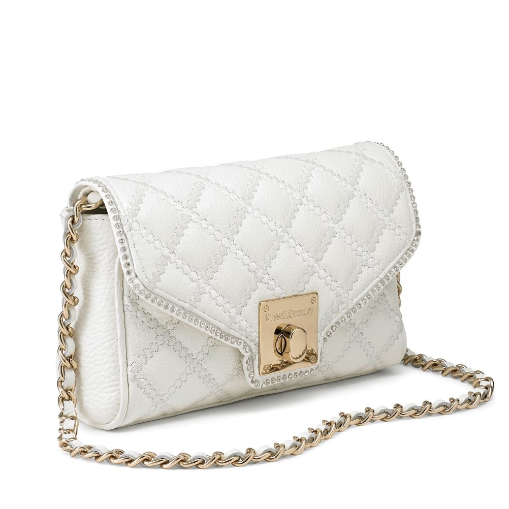 White Russell And Bromley Promenade Chain Women's Mini Bag | CA-0314Z