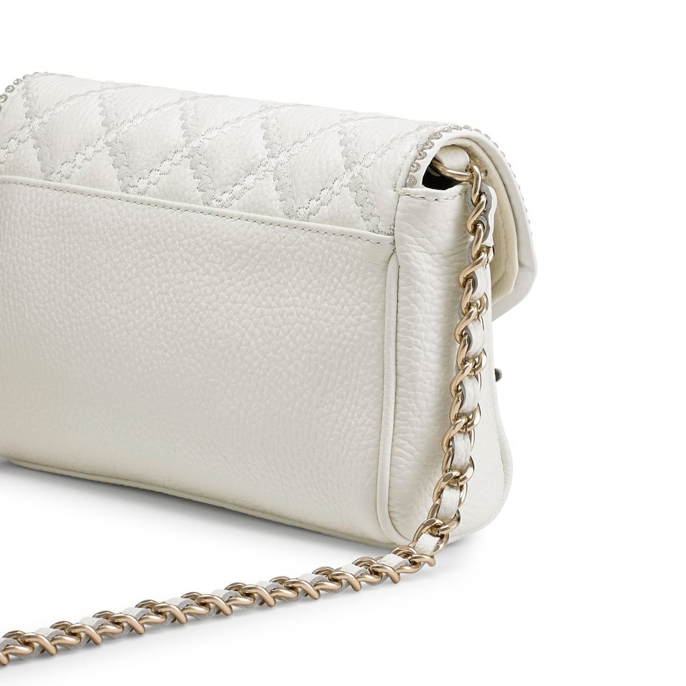 White Russell And Bromley Promenade Chain Women's Mini Bag | CA-0314Z
