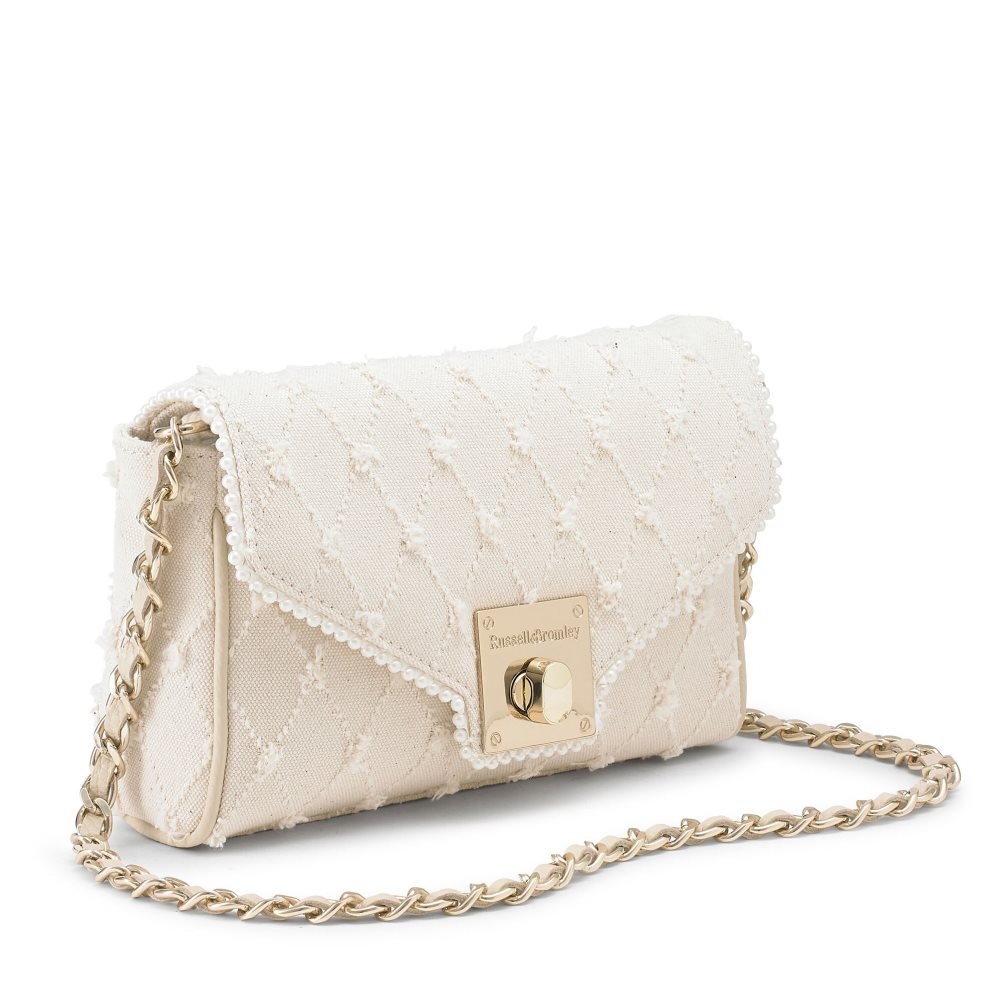 White Russell And Bromley Promenade Chain Women's Mini Bag | CA-9476O