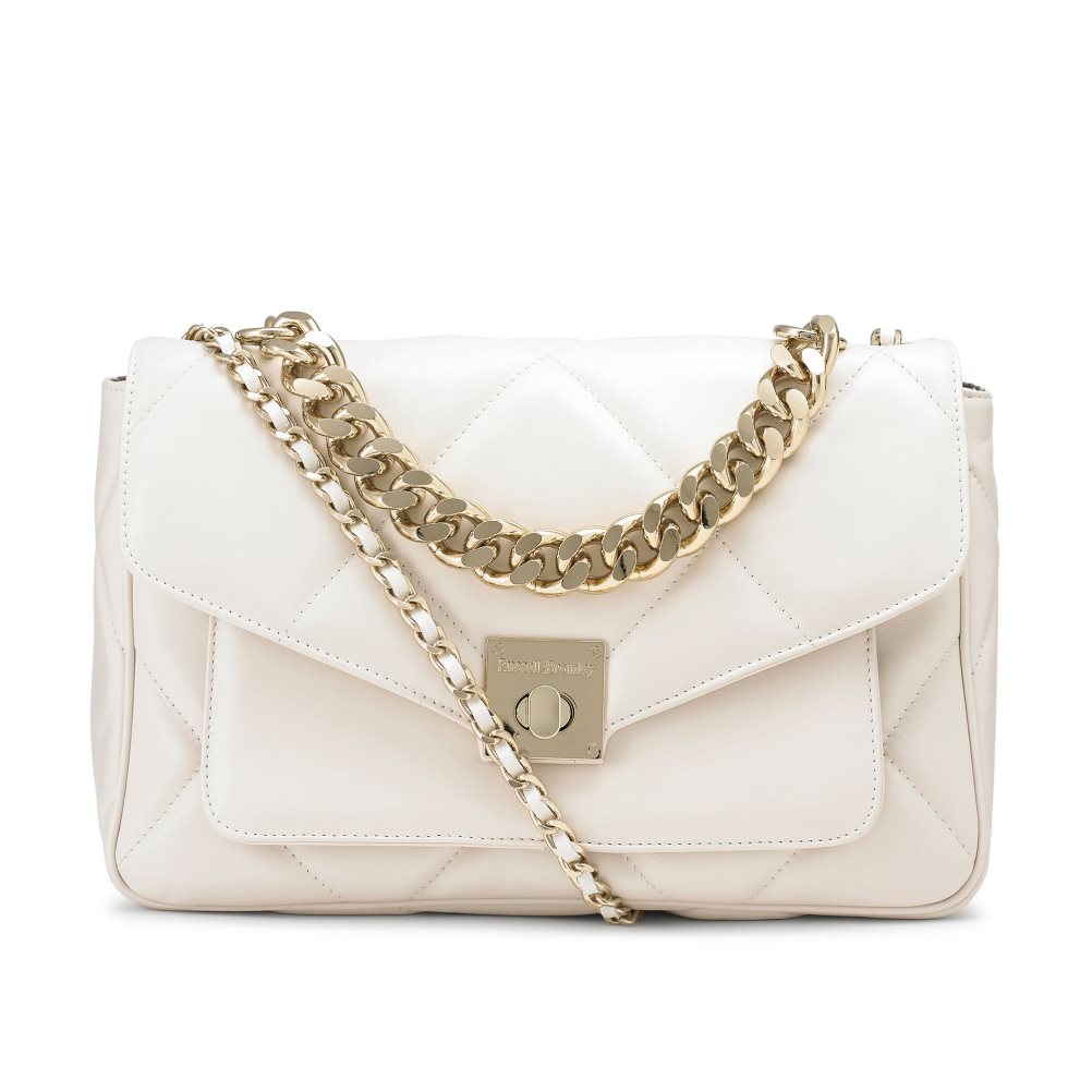 White Russell And Bromley Quiltpuff Soft Quilted Women\'s Crossbody Bags | CA-5401X