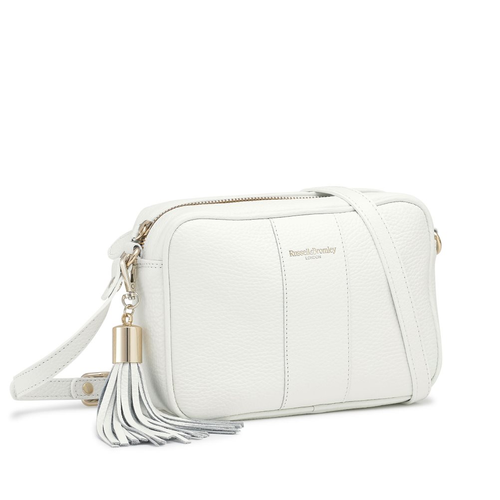 White Russell And Bromley Rowan Camera Women's Crossbody Bags | CA-3621Y
