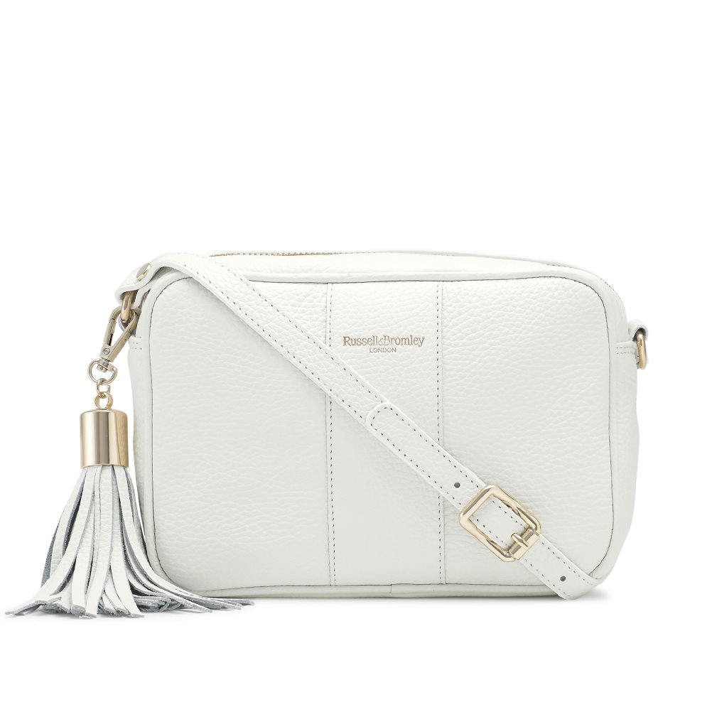 White Russell And Bromley Rowan Camera Women\'s Crossbody Bags | CA-3621Y