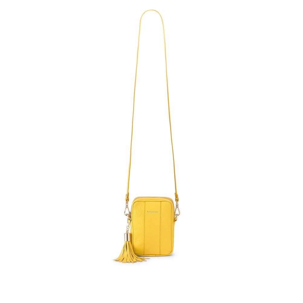 Yellow Russell And Bromley Rowlow Women's Mini Bag | CA-3109X
