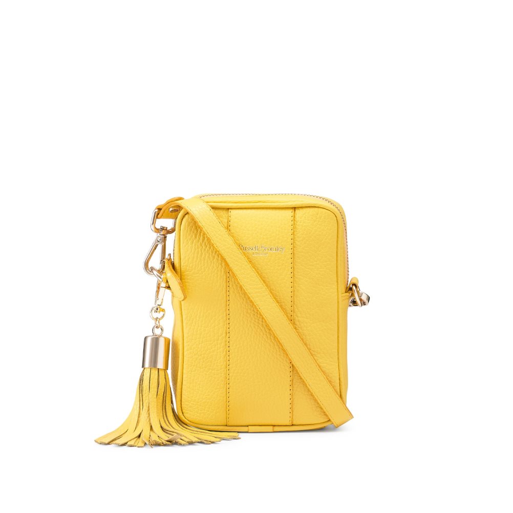 Yellow Russell And Bromley Rowlow Women\'s Mini Bag | CA-3109X