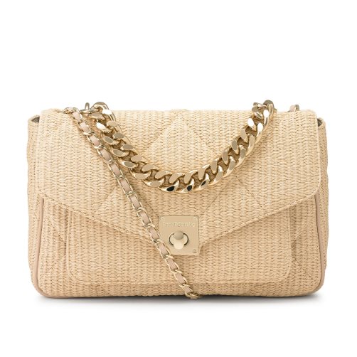 Beige Russell And Bromley Quiltpuff Soft Quilted Women's Crossbody Bags | CA-9760W