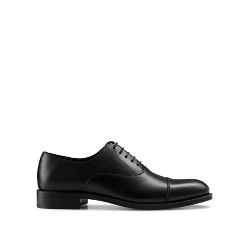 Black Russell And Bromley Boris Lace-up Oxford Men's Formal Shoes | CA-4789X