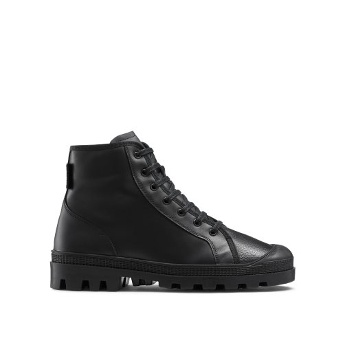 Black Russell And Bromley Diego Lace Up Men's Ankle Boots | CA-2764L