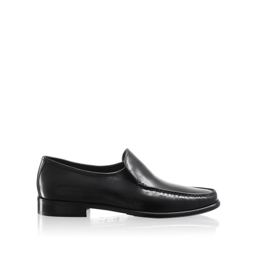 Black Russell And Bromley Elba Plain Vamp Men's Formal Shoes | CA-5639O
