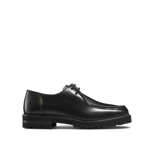 Black Russell And Bromley Montreal Derby Lace-up Men's Formal Shoes | CA-1284G