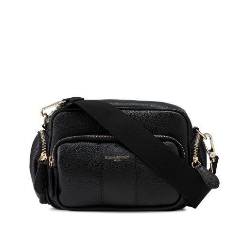 Black Russell And Bromley Snapshot Multi-pocket Women's Crossbody Bags | CA-6109Z