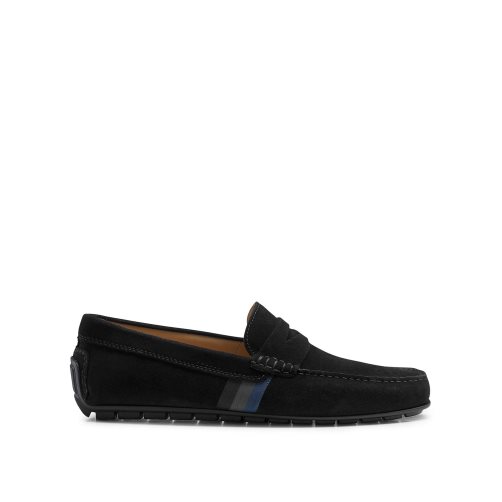 Black Russell And Bromley Soft Wear Driving Men's Formal Shoes | CA-5812V