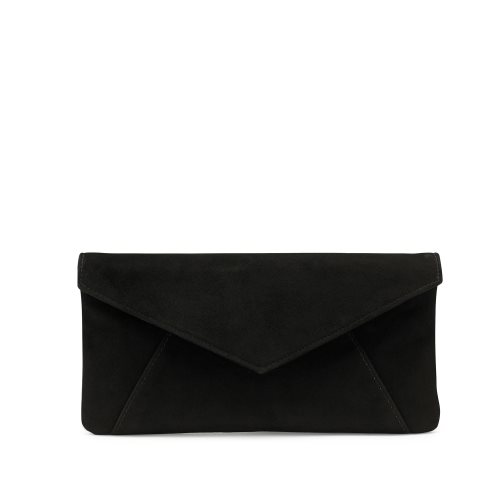 Black Russell And Bromley Topform Envelope Women's Clutch Bag | CA-5216W