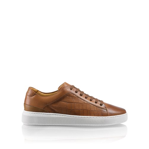 Brown Russell And Bromley Clear Run Lace-up Men's Sneakers | CA-1482M