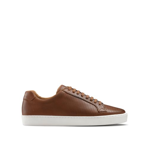Brown Russell And Bromley Park Run Low-top Men's Sneakers | CA-8312N