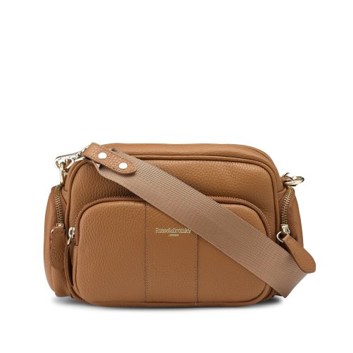 Brown Russell And Bromley Snapshot Multi-pocket Women's Crossbody Bags | CA-3617C