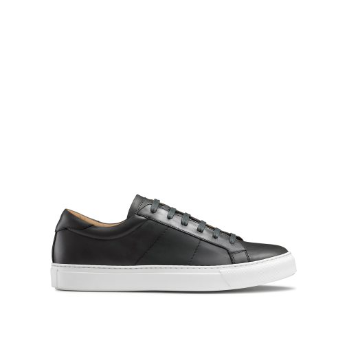 Dark Grey Russell And Bromley Realtime Luxury Men's Sneakers | CA-5491X