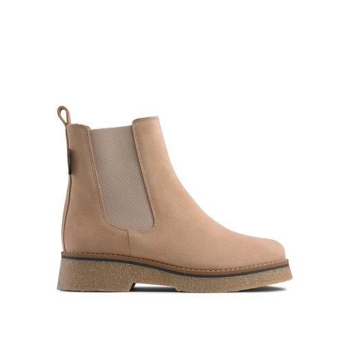 Light Brown Russell And Bromley Eden Crepe Women's Chelsea Boots | CA-7219X