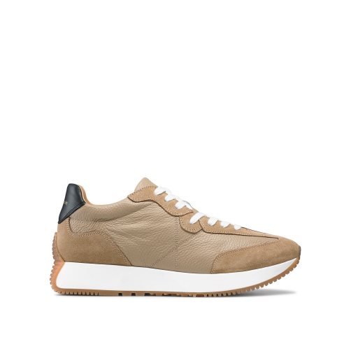 Light Brown Russell And Bromley Hourglass M Flared Sole Men's Sneakers | CA-3692Q
