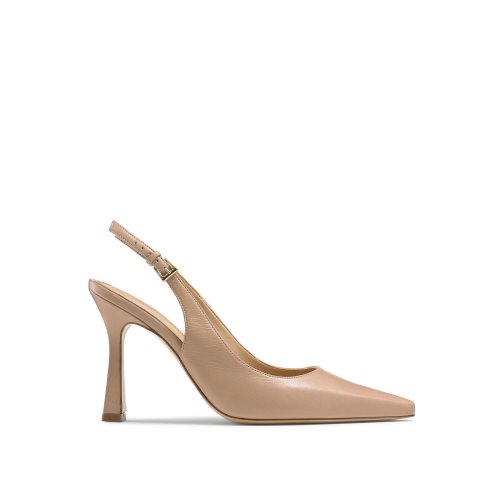 Light Brown Russell And Bromley Slingback Point Women's Pumps | CA-5348Z