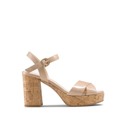 Pink Russell And Bromley Topform Platform Women's Heels Sandals | CA-0871K