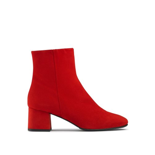Red Russell And Bromley Infinity Women's Ankle Boots | CA-7563B