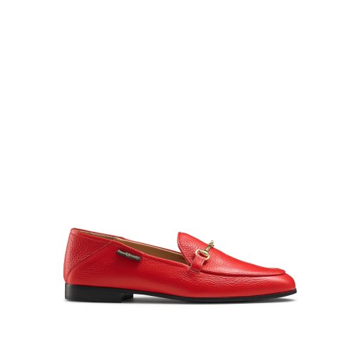 Red Russell And Bromley Snaffle Women's Loafers | CA-9178C