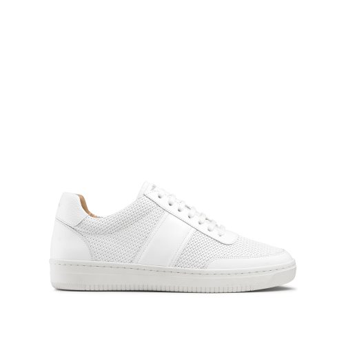 White Russell And Bromley Bowery Oxford Lace Men's Sneakers | CA-1870P