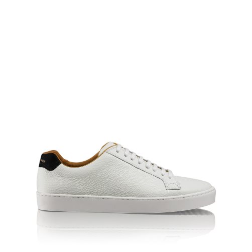 White Russell And Bromley Park Run Low-top Men's Sneakers | CA-7831H