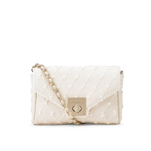 White Russell And Bromley Promenade Chain Women's Mini Bag | CA-9476O