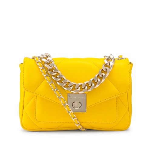 Yellow Russell And Bromley Quiltpuff Midi Women's Mini Bag | CA-7450P